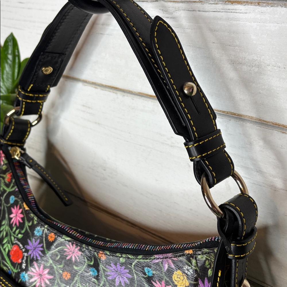 Dooney & Bourke Multicolor Floral Hobo Bag - Picture 4 of 12